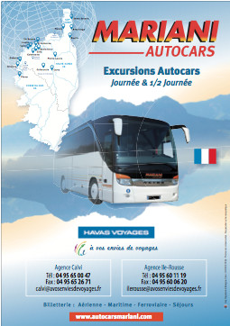 Brochures Autocars Mariani : Programmes et tarifs des excursions en autocars